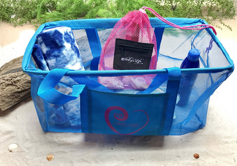 Oversize Mesh Beach Tote