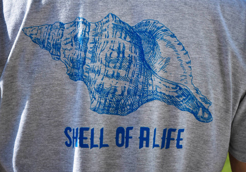 Men's Crew Neck Horse Conch Tee